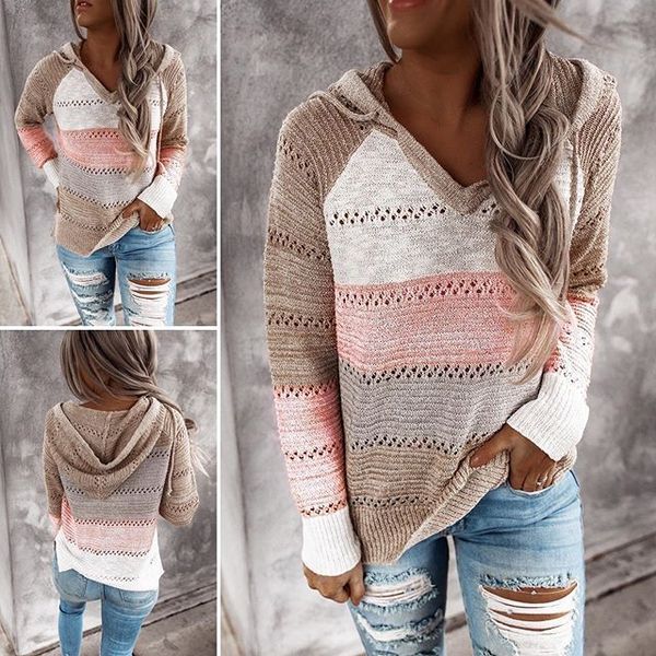 fashion women sweaters new arrival w/f hollow out sweater hoodies casual streetwear knited hoodie with hooded size s-2xl, White;black
fashion women sweaters new arrival w/f hollow out sweater hoodies casual streetwear knited hoodie with hooded size s-2xl, White;black