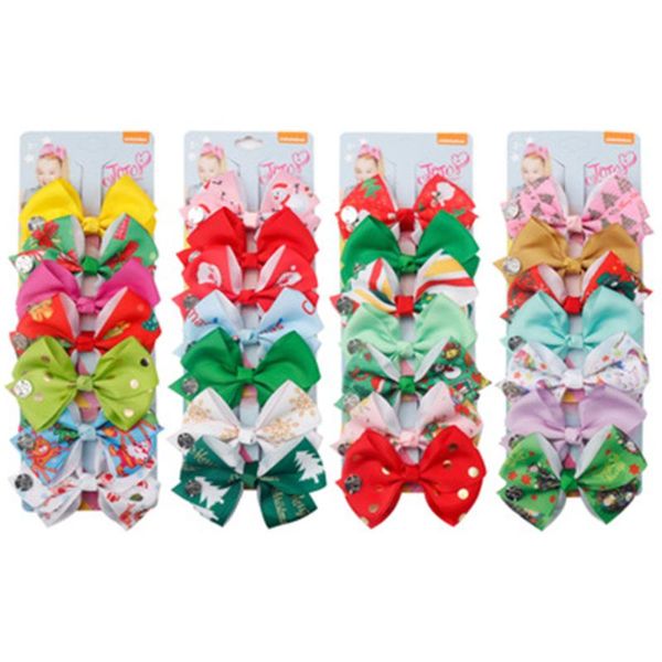 girls teens kids christmas hair bows ribbon boutique bow barrettes clips multi-color bow headwear children hair accessories, Slivery;white
girls teens kids christmas hair bows ribbon boutique bow barrettes clips multi-color bow headwear children hair accessories, Slivery;white