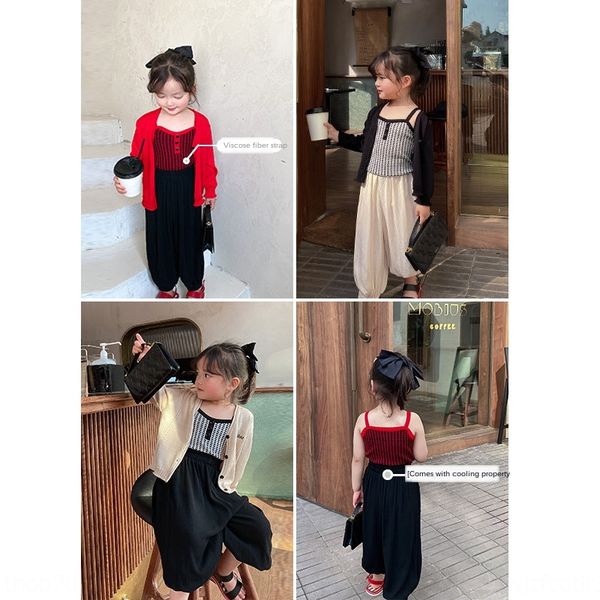 girls xiaoxiangfeng new western style children's summer clothes ice silk sweater sweater cotton camisole baby plaid top, Blue
girls xiaoxiangfeng new western style children's summer clothes ice silk sweater sweater cotton camisole baby plaid top, Blue