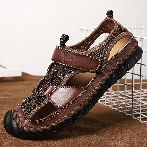 2020 summer men's sandals fashion men casual shoes design beach men shoes genuine leather sandals man big size 38-48, Black
2020 summer men's sandals fashion men casual shoes design beach men shoes genuine leather sandals man big size 38-48, Black