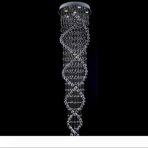 modern led k9 crystal chandeliers light fixture rain drop ceiling light for staircase stair lights luxury l villa vanity hanging lamp
modern led k9 crystal chandeliers light fixture rain drop ceiling light for staircase stair lights luxury l villa vanity hanging lamp