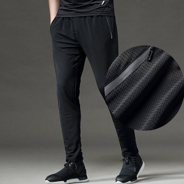 running pants mesh hole fitness sports men elastic breathable sweat training gym basketball trousers, Black;blue
running pants mesh hole fitness sports men elastic breathable sweat training gym basketball trousers, Black;blue