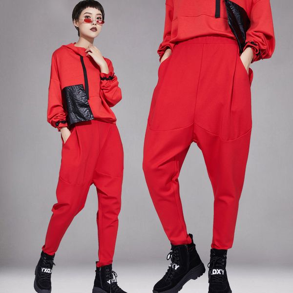 stage wear women's hip hop dance clothes red pants casual harem street trousers rave outfit hip-hop plus size l4276, Black;red
stage wear women's hip hop dance clothes red pants casual harem street trousers rave outfit hip-hop plus size l4276, Black;red