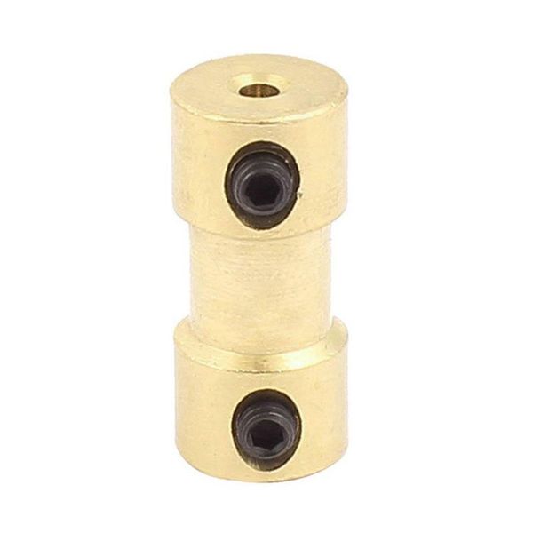 2mm to 2mm copper diy motor shaft coupling joint connector for electric car toy
2mm to 2mm copper diy motor shaft coupling joint connector for electric car toy