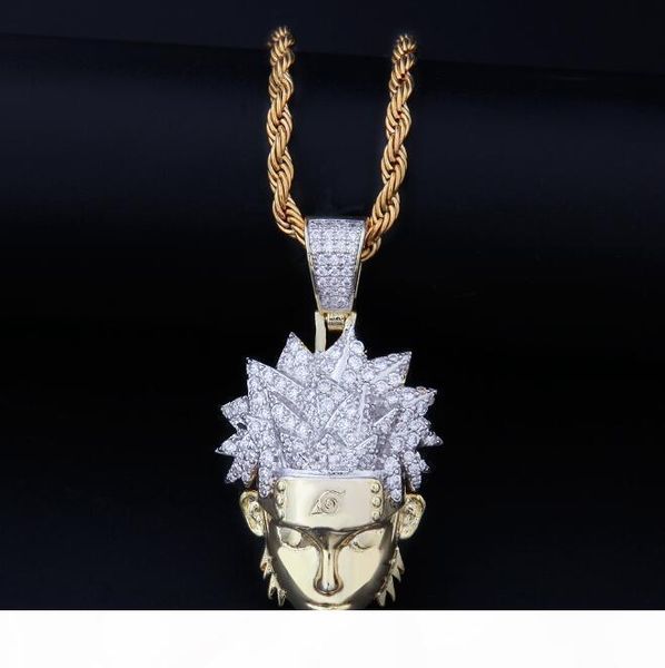 14k gold iced out cz bling naruto pendant necklace mens hip hop micro pave cubic zirconia simulated diamonds necklace gb1286, Silver
14k gold iced out cz bling naruto pendant necklace mens hip hop micro pave cubic zirconia simulated diamonds necklace gb1286, Silver
