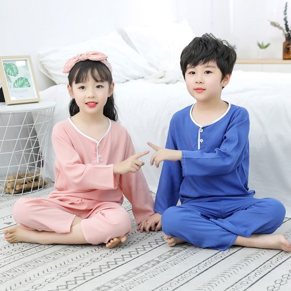 9naqg air conditioning clothing home sleeping suit air conditioning pajamas pajamas children's long sleeve 2020 new solid color cotton
9naqg air conditioning clothing home sleeping suit air conditioning pajamas pajamas children's long sleeve 2020 new solid color cotton