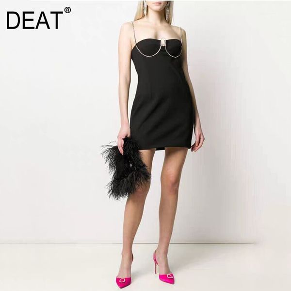 deat 2020 new summer fashion women runway straps backless slim mini lenght diamonds black color dresses club vestido wl93601l, Black;gray
deat 2020 new summer fashion women runway straps backless slim mini lenght diamonds black color dresses club vestido wl93601l, Black;gray