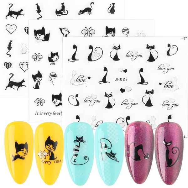 temptation black cat 3d nail sticker tip cute cartoon sliders for nail self-adhesive design decal manicure lejh025-36
temptation black cat 3d nail sticker tip cute cartoon sliders for nail self-adhesive design decal manicure lejh025-36