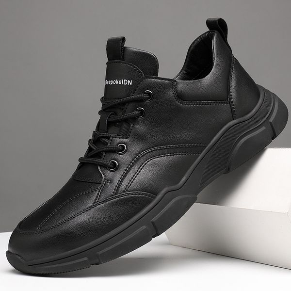 2020 new mens shoes summer new casual sports running shoes korean fashion all-match mens leather shoes small white, Black
2020 new mens shoes summer new casual sports running shoes korean fashion all-match mens leather shoes small white, Black