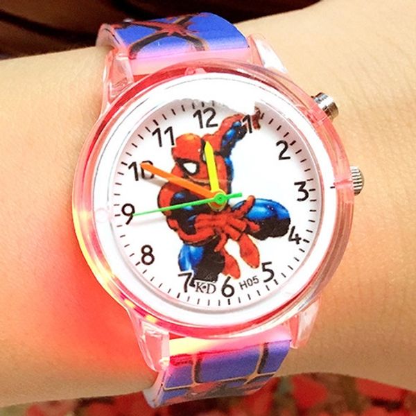 flash light luminous zhi zhu cartoon children's watch boy printed luminous quartz watch, Blue
flash light luminous zhi zhu cartoon children's watch boy printed luminous quartz watch, Blue