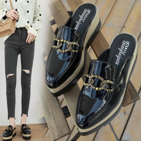 на клине обувь женская тапочки открытый мокасины слайды мода pantofle low cover toe platform luxury 2020 pu основные ткани, Black
на клине обувь женская тапочки открытый мокасины слайды мода pantofle low cover toe platform luxury 2020 pu основные ткани, Black