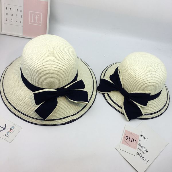 2021 simple summer parent-child beach female casual panama lady brand women flat brim bowknot straw cap girls sun hat, Blue;gray
2021 simple summer parent-child beach female casual panama lady brand women flat brim bowknot straw cap girls sun hat, Blue;gray