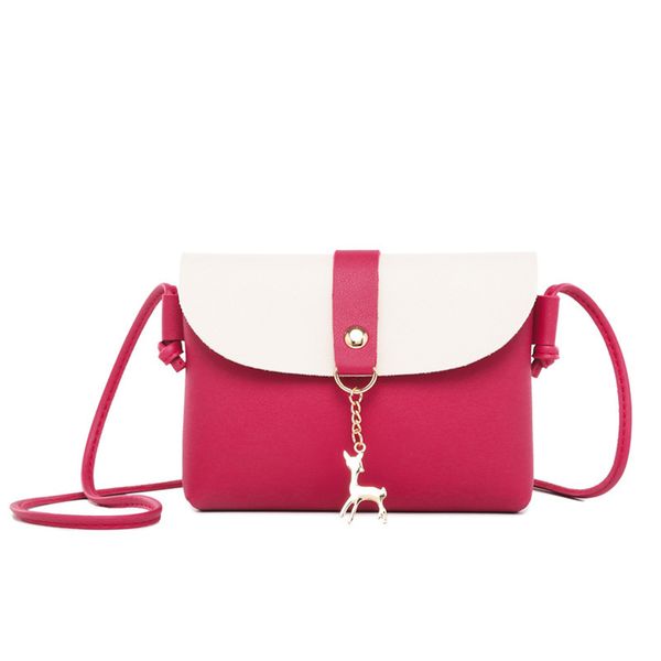 women's one-shoulder color matching phone bag spring and summer cover pendant deer messenger bag
women's one-shoulder color matching phone bag spring and summer cover pendant deer messenger bag
