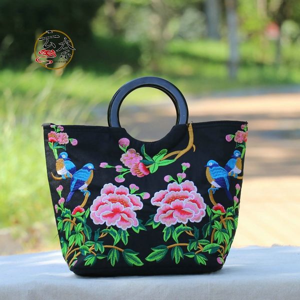 new yunnan ethnic featured double-sided portable embroidery embroidery bag all-match women's bag
new yunnan ethnic featured double-sided portable embroidery embroidery bag all-match women's bag