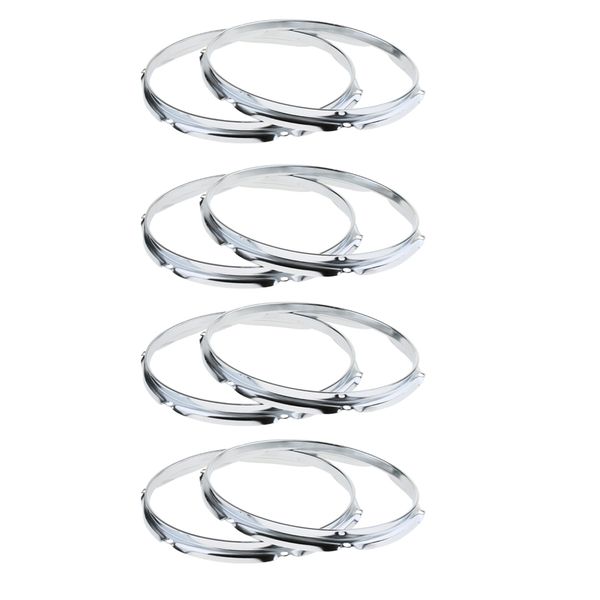 4 pairs iron 10 '' tom drum the cast hoop rim silver 6 hole for drum player
4 pairs iron 10 '' tom drum the cast hoop rim silver 6 hole for drum player