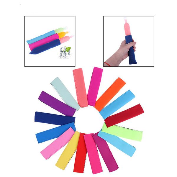 2020 reusable popsicle holders er pop ice sleeves er pop holders 15x4.2cm for kids summer kitchen tools icearm cover holder
2020 reusable popsicle holders er pop ice sleeves er pop holders 15x4.2cm for kids summer kitchen tools icearm cover holder