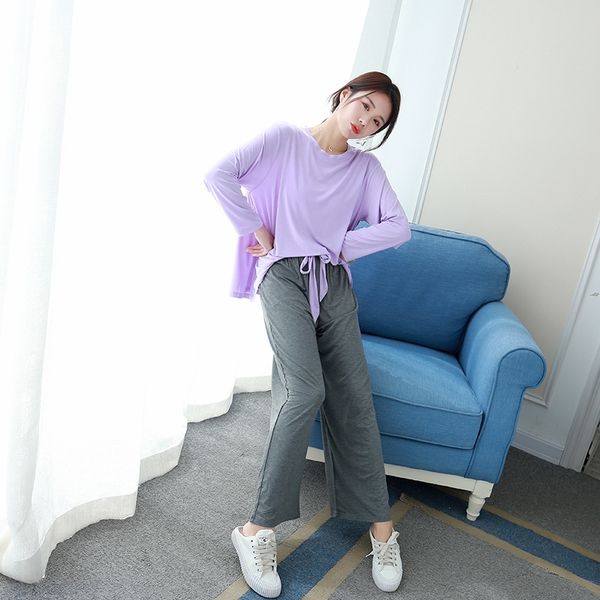autumn of 2019 new internet celebrity contrast color home clothes pajamas women's loose large size modier pajamas long sleeve fashion, Blue;red
autumn of 2019 new internet celebrity contrast color home clothes pajamas women's loose large size modier pajamas long sleeve fashion, Blue;red