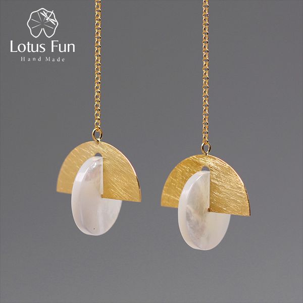 lotus fun real 925 sterling silver natural gemstone creative designer fine jewelry sector rotable long dangle earrings for women
lotus fun real 925 sterling silver natural gemstone creative designer fine jewelry sector rotable long dangle earrings for women