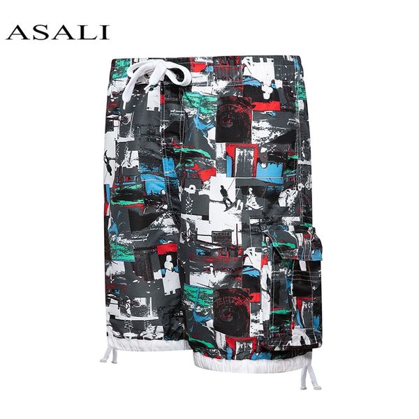 men's shorts 2021 men summer quick drying hawaii beach homme casual style loose elastic brand clothing plus size, White;black
men's shorts 2021 men summer quick drying hawaii beach homme casual style loose elastic brand clothing plus size, White;black