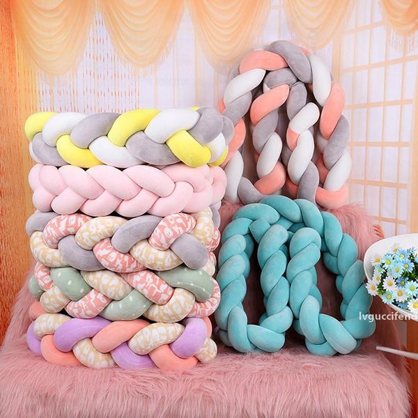 multifunctional nursing pillow baby colorful soft knot pillow braided crib bumper decorative bedding cushion 40# t200603
multifunctional nursing pillow baby colorful soft knot pillow braided crib bumper decorative bedding cushion 40# t200603