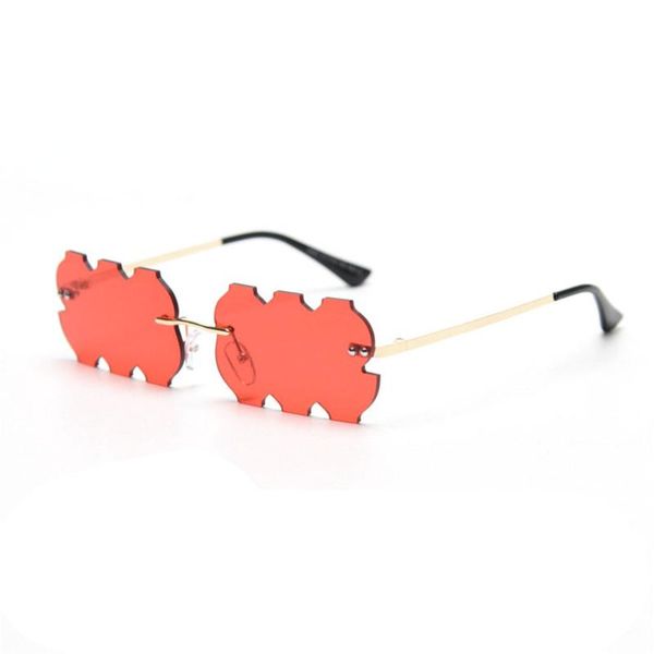 small rectangle sunglasses women rimless square sun glasses for women ocean lens sunglass summer style female uv400 eyewear fml, White;black
small rectangle sunglasses women rimless square sun glasses for women ocean lens sunglass summer style female uv400 eyewear fml, White;black
