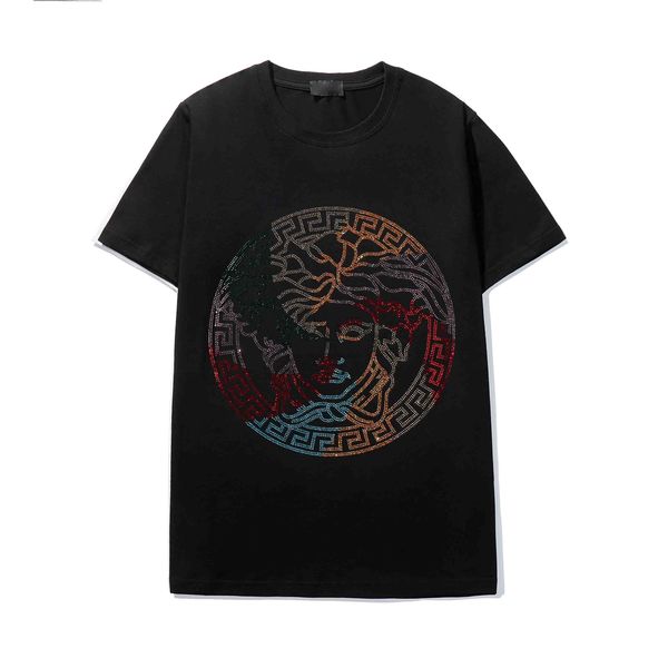 summer men's avatar rhinestone t-shirt cotton o-neck short sleeve slim t-shirt, White;black
summer men's avatar rhinestone t-shirt cotton o-neck short sleeve slim t-shirt, White;black