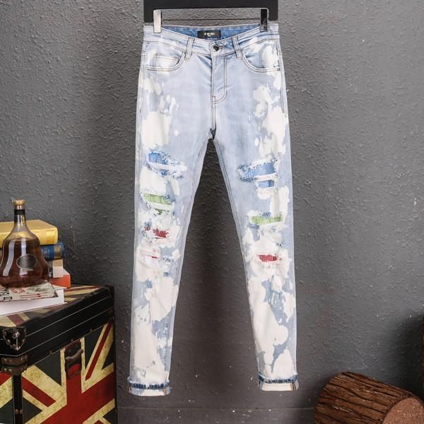 2020 мужская рок возрождение jeansdistressed ripped knight джинсы для slim мотоциклов knight джинсовые мужская мода hip hop мужские джинсы g, Blue
2020 мужская рок возрождение jeansdistressed ripped knight джинсы для slim мотоциклов knight джинсовые мужская мода hip hop мужские джинсы g, Blue