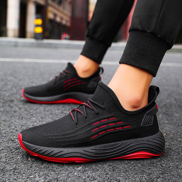 ultra-light explosive large size men's flat casual shoes comfortable men's shoes breathable new flying woven tide, Black
ultra-light explosive large size men's flat casual shoes comfortable men's shoes breathable new flying woven tide, Black