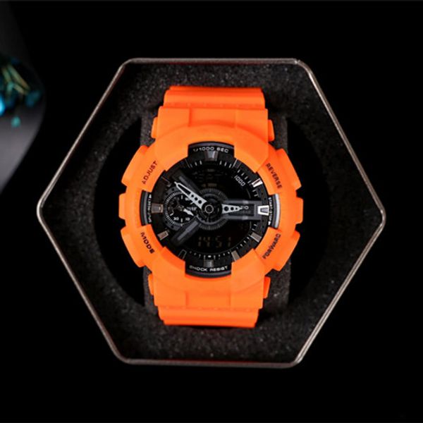 multi-colors choose shock watch for men male luxury brand 2020 military g style sport wristwatches autolight work waterproof watch clock, Slivery;brown 
multi-colors choose shock watch for men male luxury brand 2020 military g style sport wristwatches autolight work waterproof watch clock, Slivery;brown