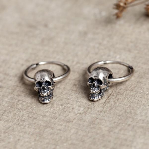 new skull hoop earrings 925 sterling silver circle round hoop earrings for women men fashion female trendy jewelry punk simple, Golden;silver
new skull hoop earrings 925 sterling silver circle round hoop earrings for women men fashion female trendy jewelry punk simple, Golden;silver
