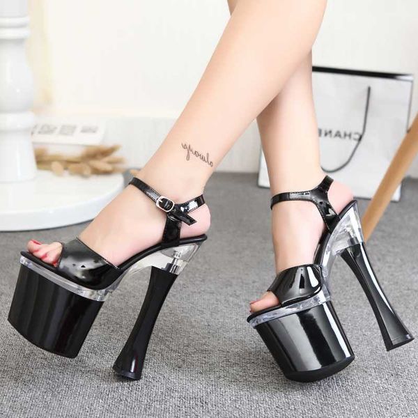 new summer sandals women shoes nightclub pu shoes woman high heels 18/20cm pumps platform model catwalk nightclubs sandals, Black
new summer sandals women shoes nightclub pu shoes woman high heels 18/20cm pumps platform model catwalk nightclubs sandals, Black