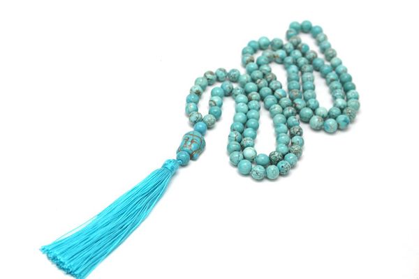 108 mala necklace 8 mm natural stone beads prayer beaded 108 bead yoga class prayer jewelry, Silver
108 mala necklace 8 mm natural stone beads prayer beaded 108 bead yoga class prayer jewelry, Silver