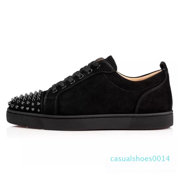2019 new designer studded spikes flats shoes for mens women party lovers genuine leather sneakers wholesale l02 c14, Black
2019 new designer studded spikes flats shoes for mens women party lovers genuine leather sneakers wholesale l02 c14, Black