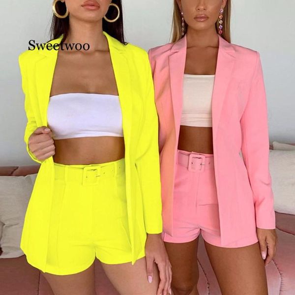 two piece dress women long sleeve elegant coat solid button fit office work bandage female slim coats ladies suit, White
two piece dress women long sleeve elegant coat solid button fit office work bandage female slim coats ladies suit, White