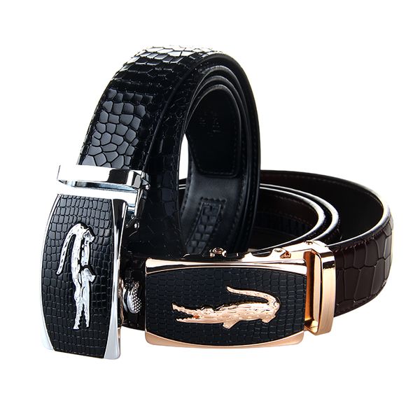 men's genuine leather belt crocodile grain leather high men belts large size 140cm male belt ing, Black;brown
men's genuine leather belt crocodile grain leather high men belts large size 140cm male belt ing, Black;brown