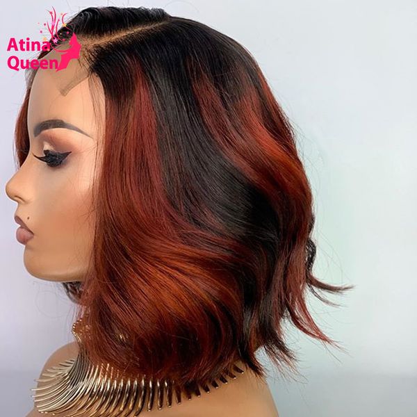 Colored Red Bob Short Burgundy Lace Front Wig Preplucked Remy Pixie Cut Highlight Honey Blonde Human Hair Closure Wigs For Women
Colored Red Bob Short Burgundy Lace Front Wig Preplucked Remy Pixie Cut Highlight Honey Blonde Human Hair Closure Wigs For Women