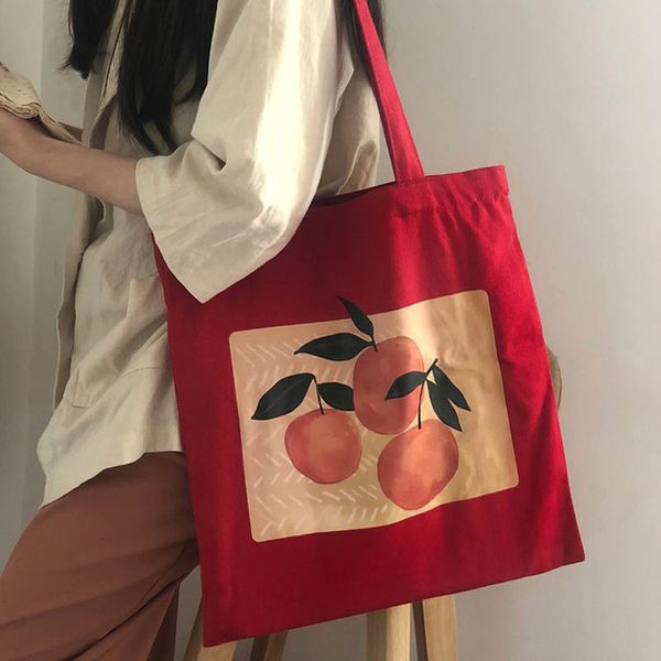korean cartoon ins peach print art casual fashion red shoulder bag large capacity japanese chic plain canvas vintage crossbody bags
korean cartoon ins peach print art casual fashion red shoulder bag large capacity japanese chic plain canvas vintage crossbody bags