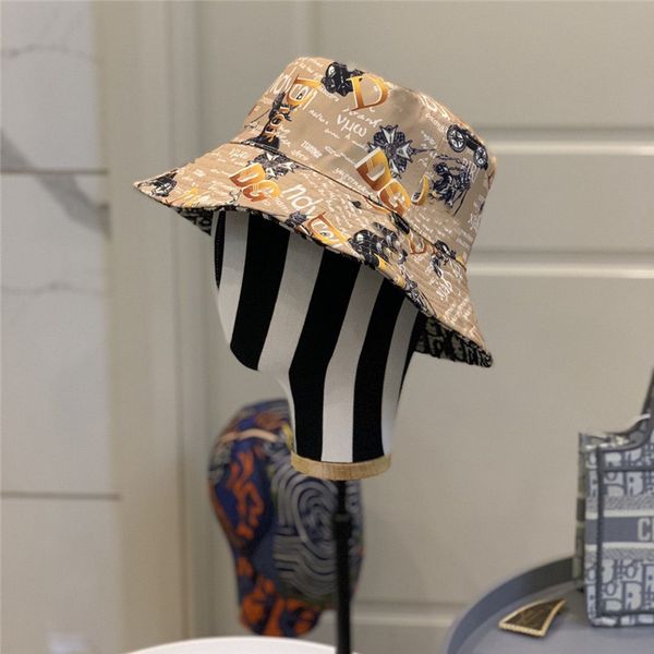 four seasons bucket hat men women fashion double sided fishermen cap stingy brim hats print pattern casual letters caps high quality
four seasons bucket hat men women fashion double sided fishermen cap stingy brim hats print pattern casual letters caps high quality