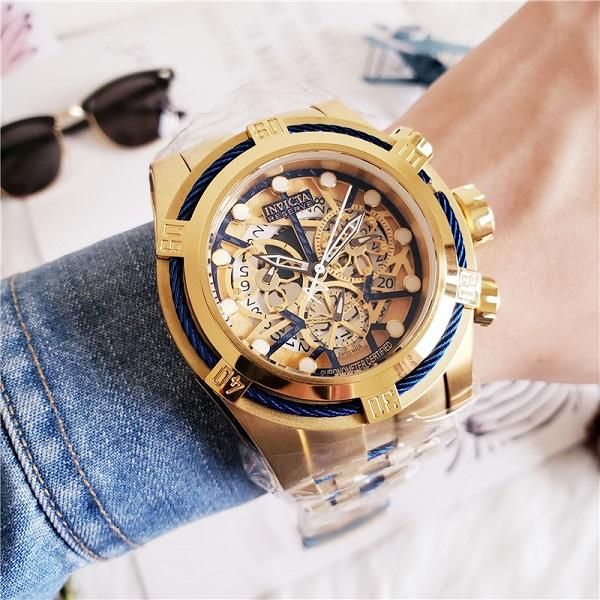 royal oak sports calendar quartz men's watch invicta large skeleton dial ing, Slivery;brown
royal oak sports calendar quartz men's watch invicta large skeleton dial ing, Slivery;brown