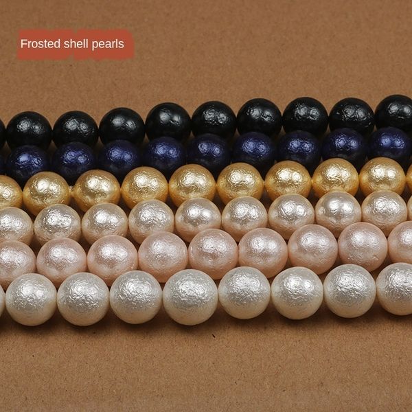 natural frosted shell plated color diy accessories 4-12mm imitation baroque wrinkled shell beads diy accessories loose beads, Silver
natural frosted shell plated color diy accessories 4-12mm imitation baroque wrinkled shell beads diy accessories loose beads, Silver
