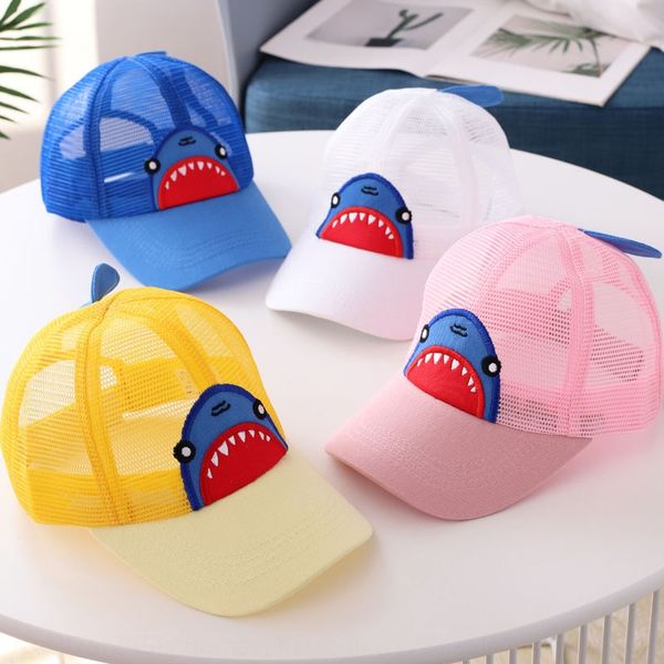 bida children's 2020 new shark full-mesh baseball cap baseball cap breathable mesh hat korean baby sun hat, Blue;gray
bida children's 2020 new shark full-mesh baseball cap baseball cap breathable mesh hat korean baby sun hat, Blue;gray