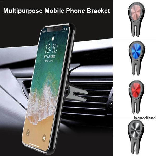 multipurpose mobile phone bracket car air outlet phone stand mount metal ring grip universal for all models of phones
multipurpose mobile phone bracket car air outlet phone stand mount metal ring grip universal for all models of phones