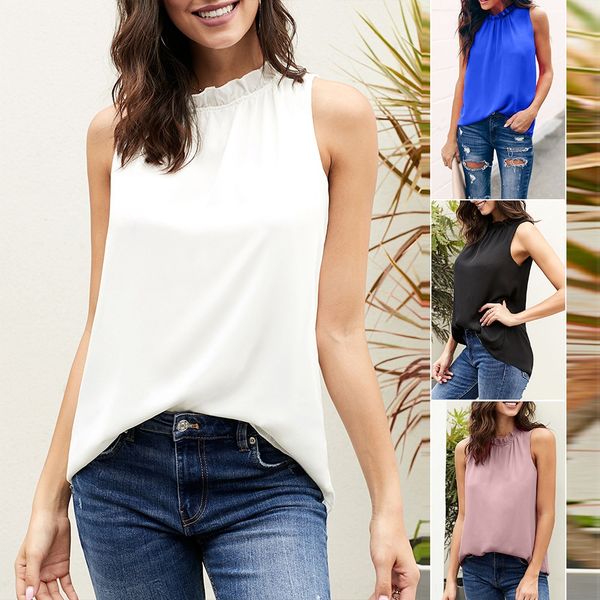 obdnf shiying solid color bottoming t-shirt for women 2020 summer new european style t-shirt pullover high collar sleeveless slim pullover t, Camo
obdnf shiying solid color bottoming t-shirt for women 2020 summer new european style t-shirt pullover high collar sleeveless slim pullover t, Camo