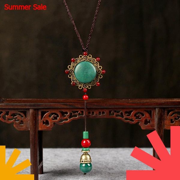 vintage necklaces flower long necklace women's green stone maxi ethnic pendant necklaces female fashion 2020 jewelry lady gift, Silver
vintage necklaces flower long necklace women's green stone maxi ethnic pendant necklaces female fashion 2020 jewelry lady gift, Silver