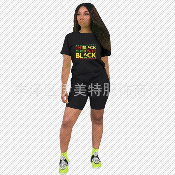 j6158 independent station popular european and american womens casual sports solid color lettered printed pants suit, Black;white
j6158 independent station popular european and american womens casual sports solid color lettered printed pants suit, Black;white