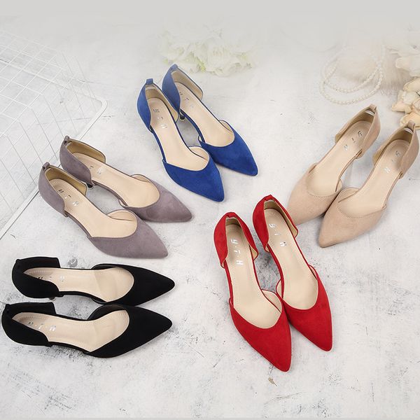 of new pointed hollow women's single shoes high heels shallow thin heels women's shoes wholesale a consignment, Black
of new pointed hollow women's single shoes high heels shallow thin heels women's shoes wholesale a consignment, Black