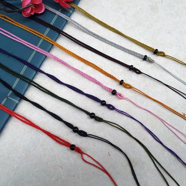 miran line hupermi wax crystal jade lanyard black bead adjustable rope small necklace crystal necklace pendant jade pendant rope, Silver
miran line hupermi wax crystal jade lanyard black bead adjustable rope small necklace crystal necklace pendant jade pendant rope, Silver