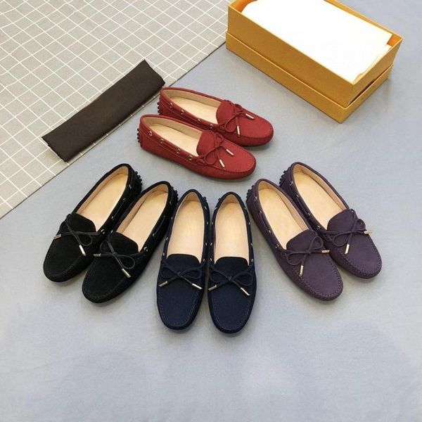 classic women loafers casual women shoes suede patent leather flats butterfly-knot decor autumn slip-on zapatos de mujer, Black
classic women loafers casual women shoes suede patent leather flats butterfly-knot decor autumn slip-on zapatos de mujer, Black