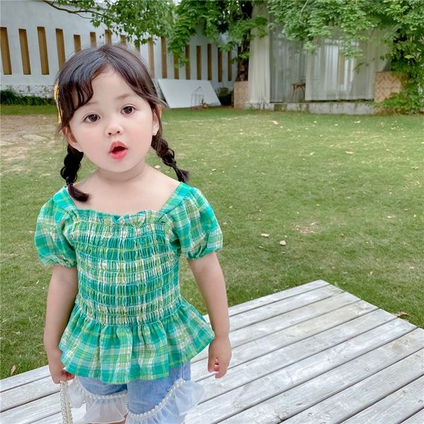 girls' bubble sleeve children's short sleeve new children's clothing doll shirt in 2020 korean style doll shirt fashion, White;black
girls' bubble sleeve children's short sleeve new children's clothing doll shirt in 2020 korean style doll shirt fashion, White;black