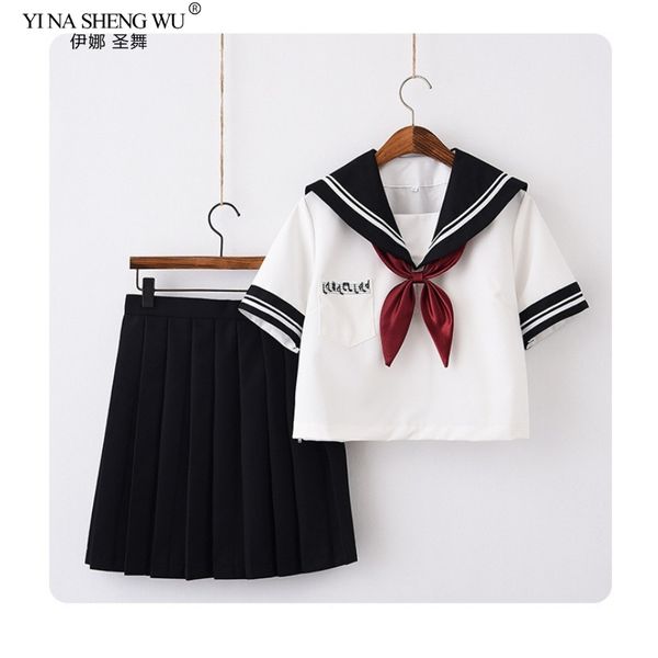 japanese school uniform sailor suit high school jk uniform pleated skirt student clothes for girl anime cosplay costumes new, White
japanese school uniform sailor suit high school jk uniform pleated skirt student clothes for girl anime cosplay costumes new, White